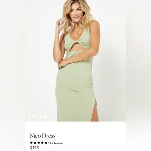 L*Space Nico Dress - light olive